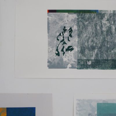 <p>Impression sérigraphie 5 passages – 100x70cm</p>
