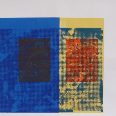 <p>Impression sérigraphie 5 passages – 100x70cm</p>

