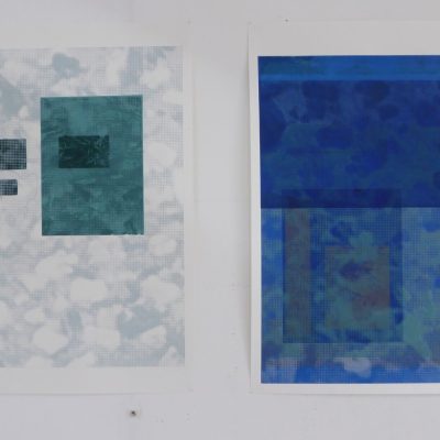 <p>Impression sérigraphie 5 passages – 70x50cm chaque</p>
