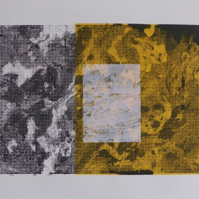 <p>Impression sérigraphie 3 passages – 100x70cm</p>
