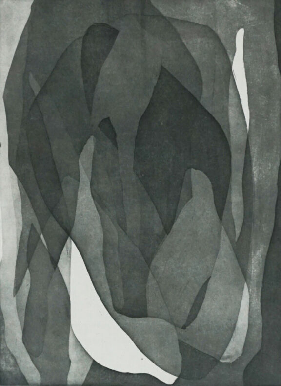 <p><em>Fantôme</em>, gravure aquatinte sur papier Laurier, 25x35cm</p>

