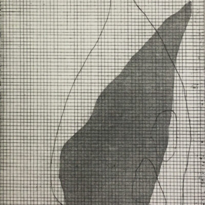 <p><em>L’ombre et le masque</em>, aquatinte et eau forte sur papier Laurier, 12x18cm</p>
